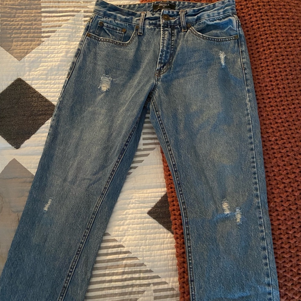 Mens jeans distressed